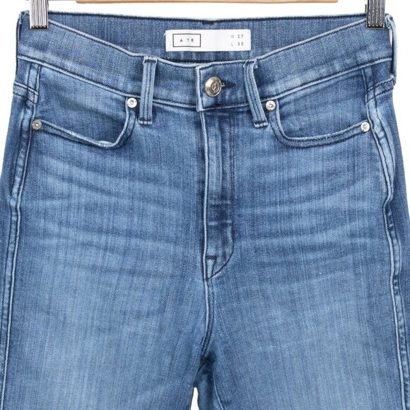 AYR The Riser Skinny Jeans - W27 L30 - Medium Wash Denim - Picture 3 of 8